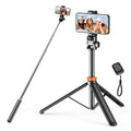 61-In Smartphone Selfie Stick - Wireless Remote, Upgraded Stable Tripod Stand, Phone Holder, Tools and Gadgets, Vlogging Equipment, Casual Selfie Accessories for Iphone 17/16/15/14/13 & Mobile Devices (Travel Use, Tripod for Iphone)